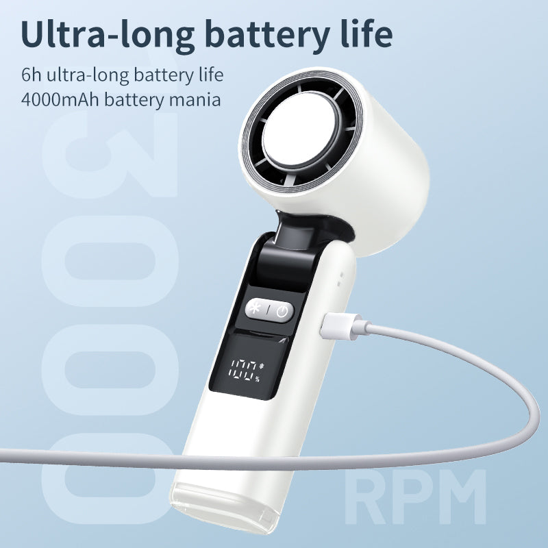 Portable High-Speed Handheld Fan