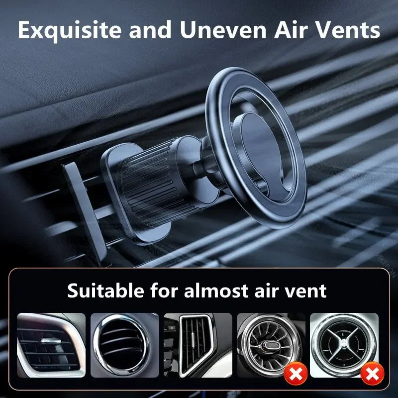 Magnetic Phone Car Mount 2026 - 360° Rotation - Universal Dashboard Holder - Super Strong Magnet