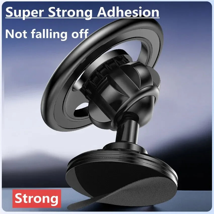 Magnetic Phone Car Mount 2026 - 360° Rotation - Universal Dashboard Holder - Super Strong Magnet