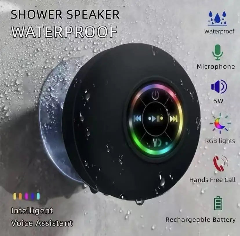 Portable Bluetooth Speaker 2026 - 20W Stereo Sound - IPX7 Waterproof - 24H Playtime - TWS Pairing