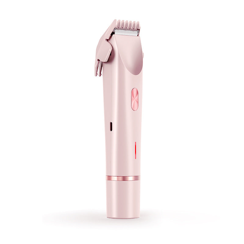 Hair Remover Women's Double Head Shaver Private Pubic Hair Trimmer Electric Razor Wet Dry Electric Body Hair