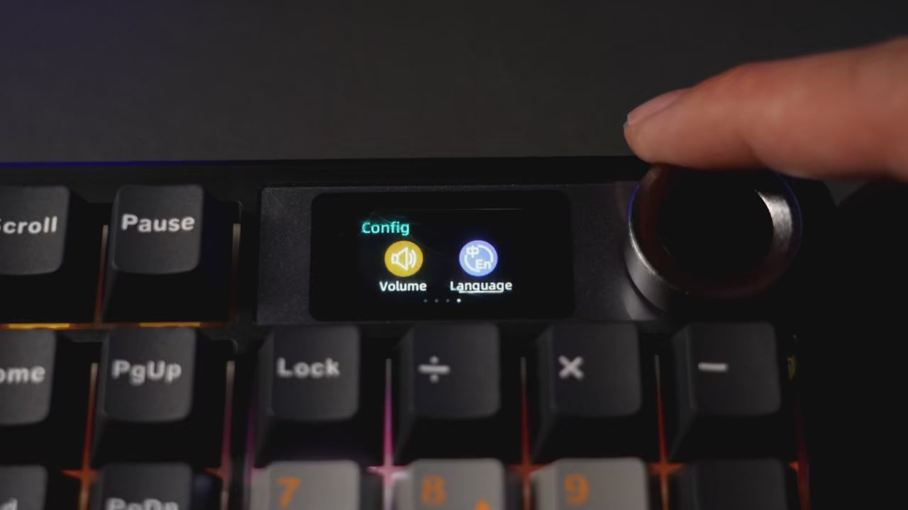 Wireless Gaming Keyboard 2026 - RGB Backlit - Mechanical Feel - 2.4G/Bluetooth - Rechargeable - 87 Keys