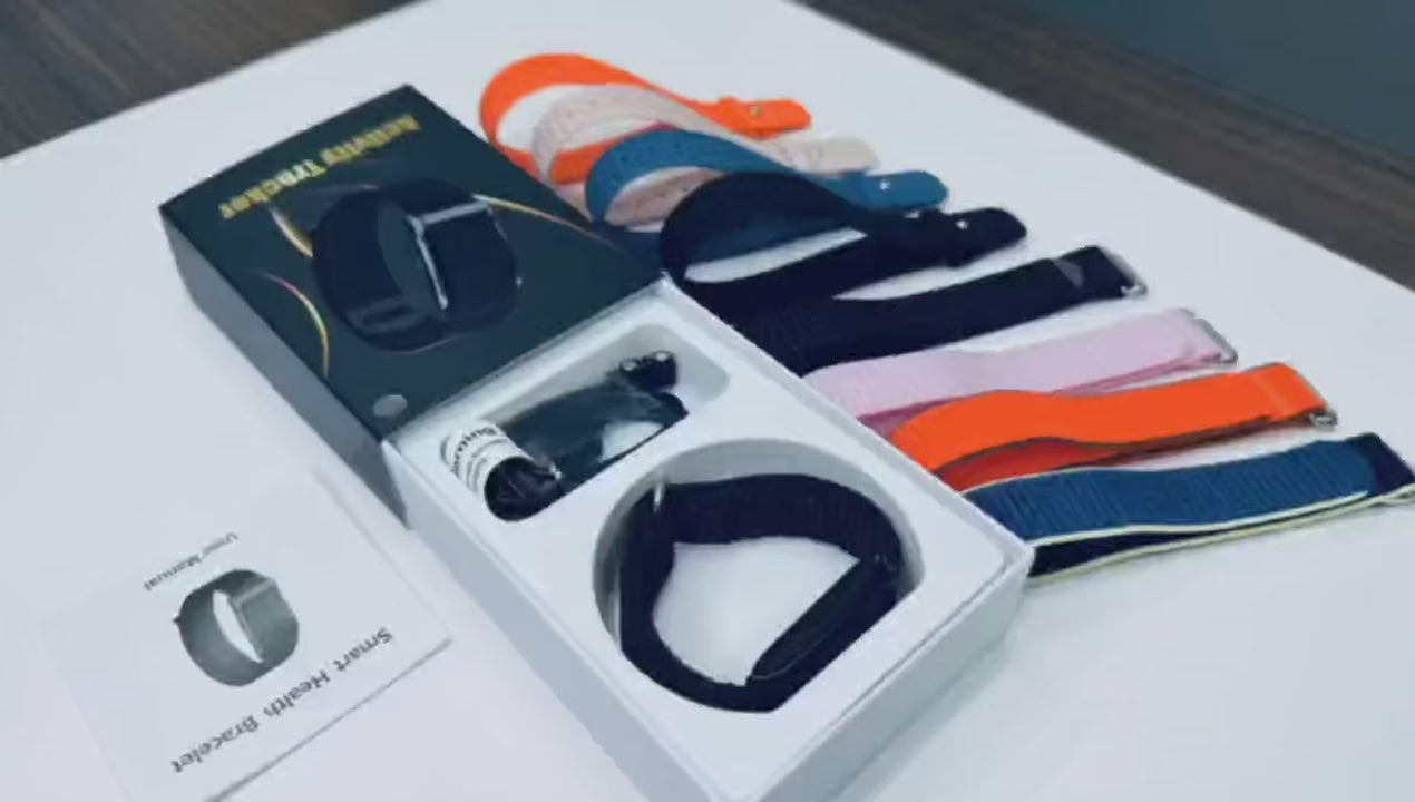 2026 Fitness Tracker Band - Heart Rate Monitor - Sleep Analysis - Waterproof - 14-Day Battery